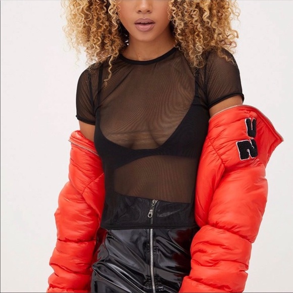 PrettyLittleThing Tops - Mesh Top
